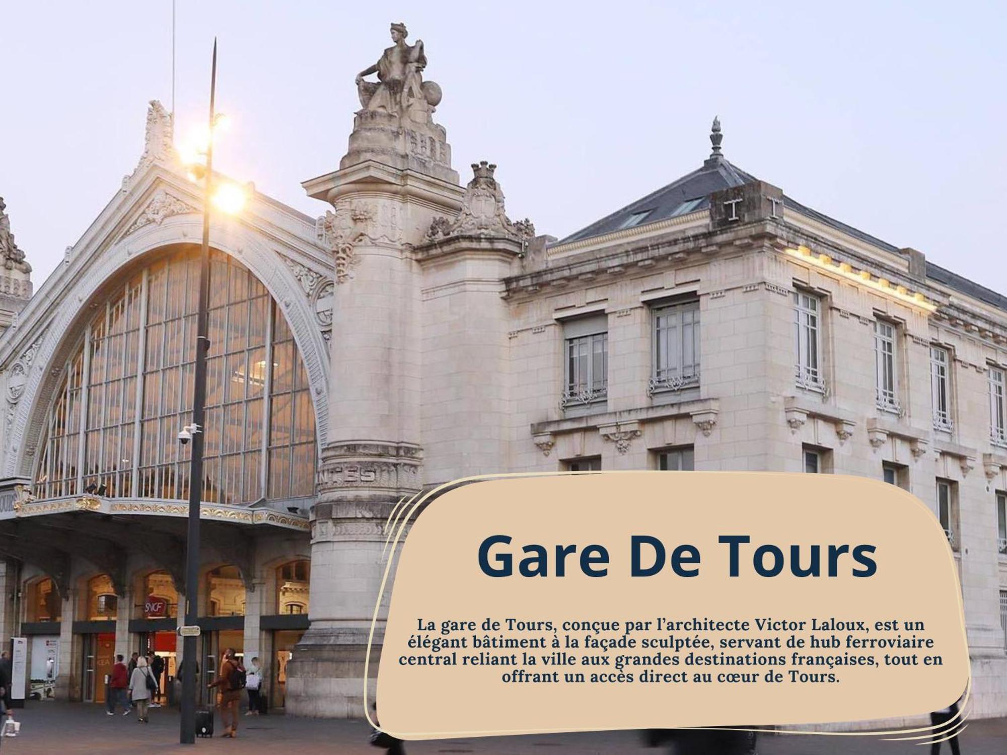 Apartamento Le Michelet - Gare A 500 M Tours Exterior foto